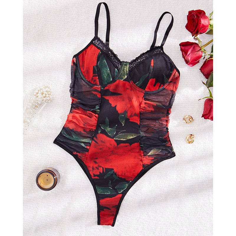 Flower Sexy Beauty Back Outer Wear Top Women's Clothing YTL00901.jpg