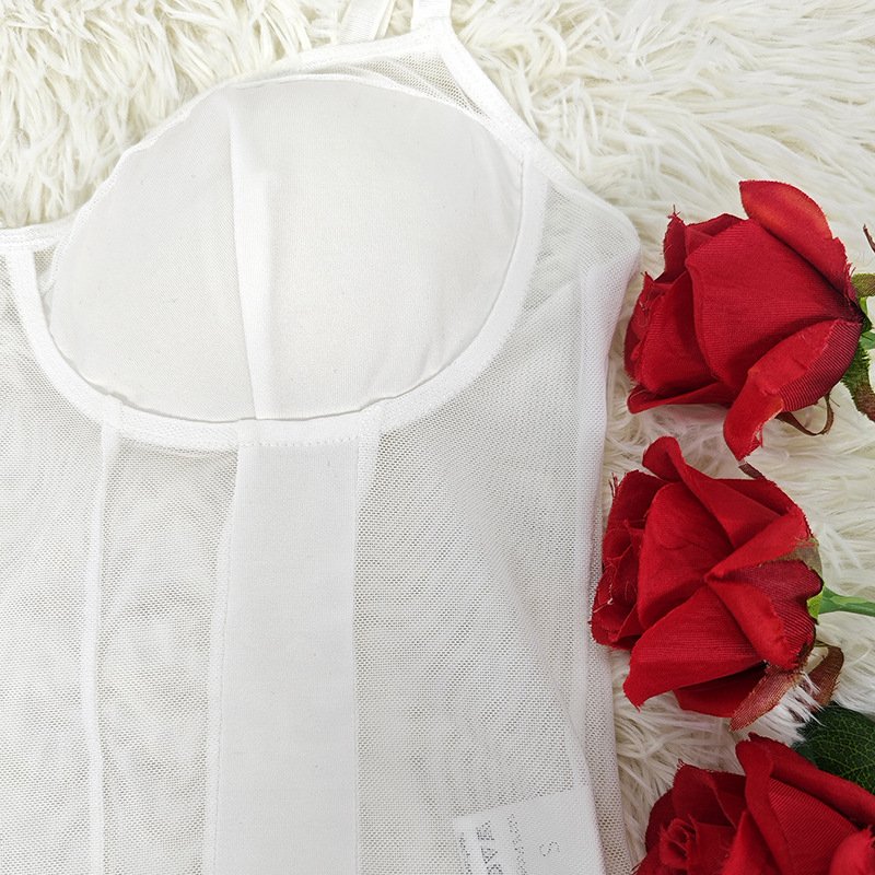 Mesh Summer Hot Selling Body-Shaping One-Piece Top for Women IMG_20240322_170117.jpg