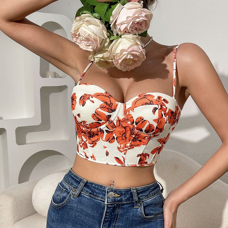 Printed Vest Fishbone Bracket Strap Slim-fit Strapless a (4).jpg