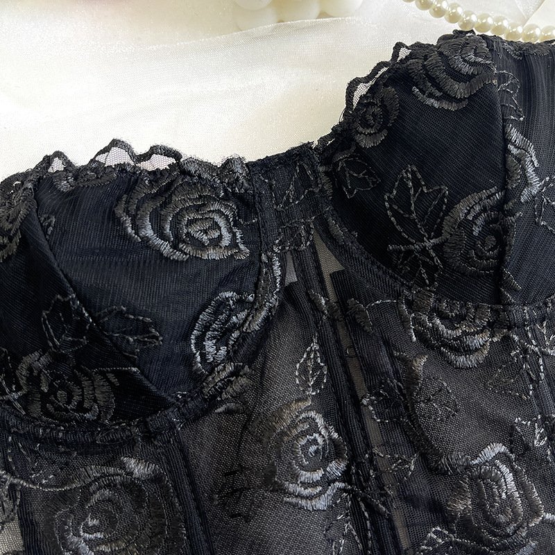 Mesh Fishbone Top Perspective Steel Ring Vest Top O1CN01Y9R4tL1sX0KmFux9i 2213265065775 0 Cib