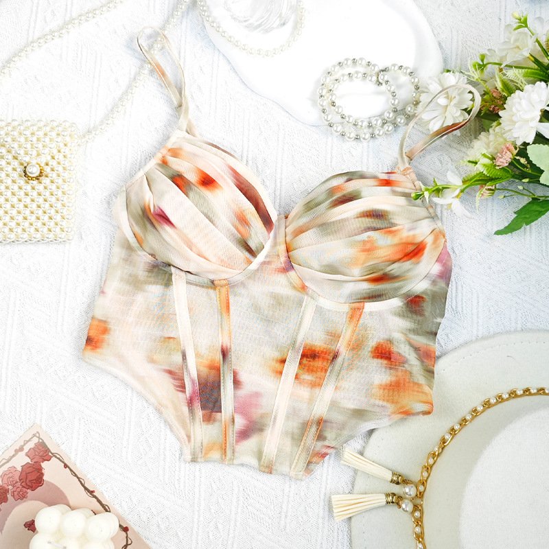 Cross-border French Retro Vest Fashion Printed Top New O1CN01YT5LhU1sX0Fvf63jS 2213265065775 0 Cib