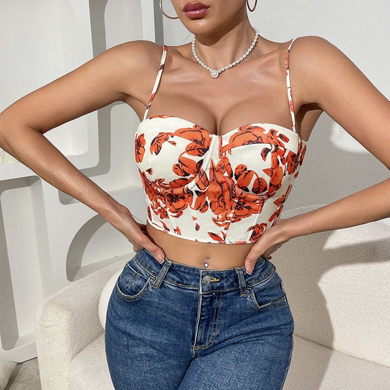 Printed Vest Fishbone Bracket Strap Slim-fit Strapless a (6).jpg