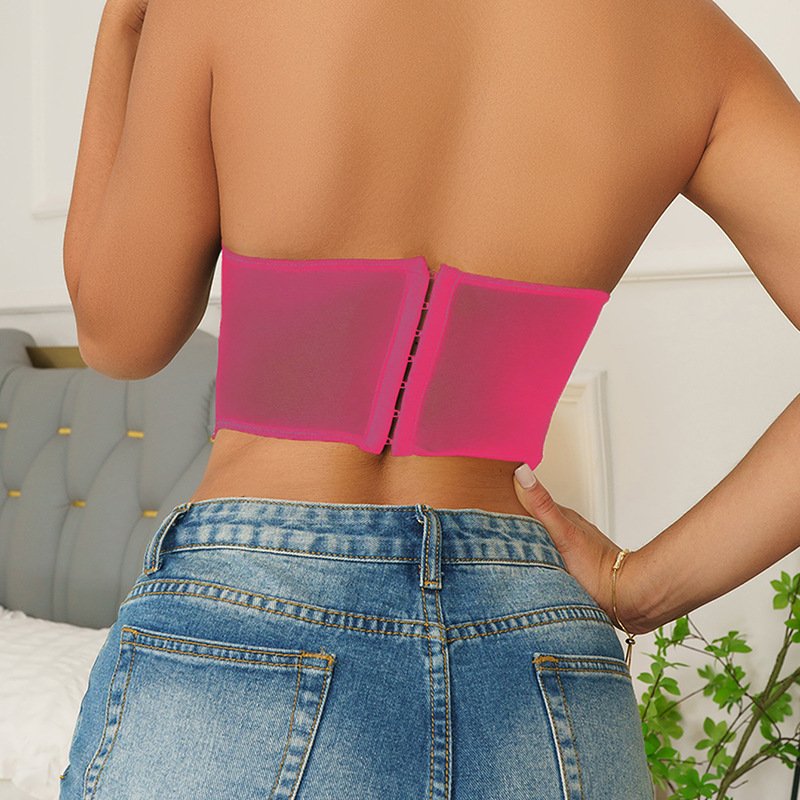 Mesh Fishbone Top Perspective Steel Ring Vest Top O1CN01nooWH21sX0Kf2Wb36 2213265065775 0 Cib