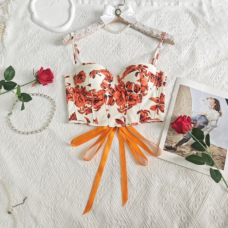 Printed Vest Fishbone Bracket Strap Slim-fit Strapless b (2).jpg